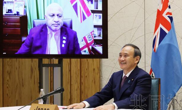 菅義偉向6個太平洋島國首腦呼籲協助解決朝鮮綁架日本國民問題