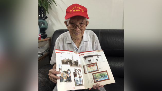 抗日老兵祝黨慶 為國家富強驕傲
