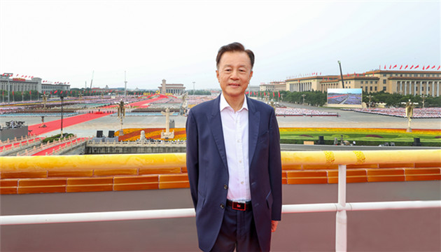 許榮茂受邀參加中共100周年慶祝大會