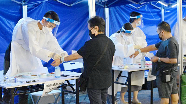 香港仔利港中心約530人完成強檢 無確診個案