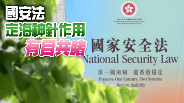【商報時評】國安有保障 香港萬家好