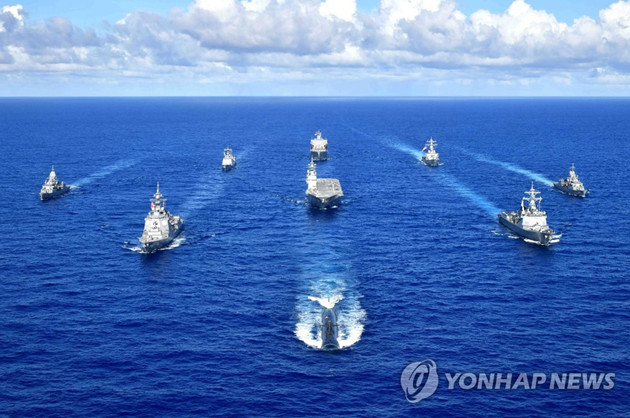 美澳日韓舉行聯合軍演 專家：意在牽制中國