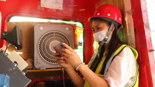 來深建設者學習總書記講話汲取奮進力量