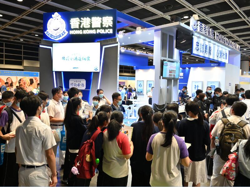 紀律部隊職業博覽招募受歡迎