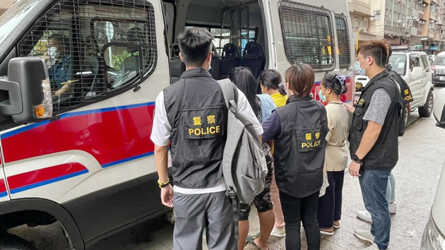 警方西九龍打擊黑工及賣淫場所 拘捕33人