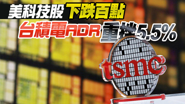 台積電跌破600元 台股早盤重挫254點失守萬八