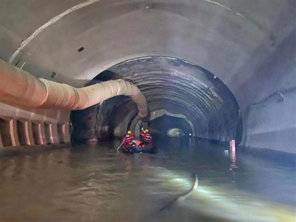 珠海隧道透水事故14人仍未聯繫上