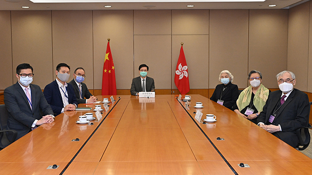 李家超：會將「偽擁護」「偽效忠」者拒於管治架構外