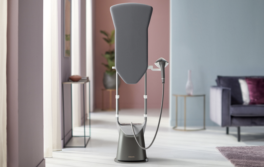 【家電】Philips升級版蒸氣掛熨機 撫平摺痕 一物多用