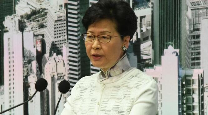 林鄭月娥：美國公然干預中國內政 再次凸顯其雙重標準