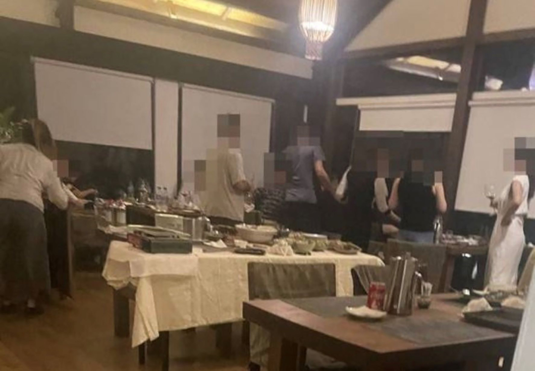 行政院官員被曝違反防疫規定群聚用餐