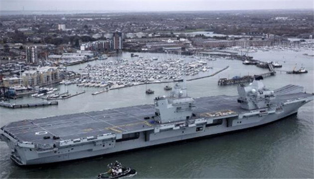 日媒：英航母打擊群或於9月在日本靠港