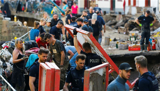 【追蹤報道】德國西部洪水災區開始善後 南部地區形勢仍緊張