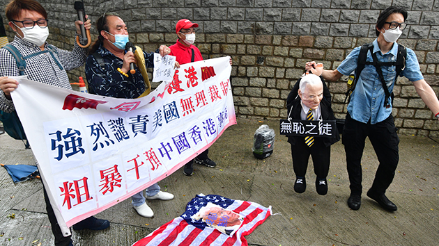 本港多個民間團體斥美霸淩可恥