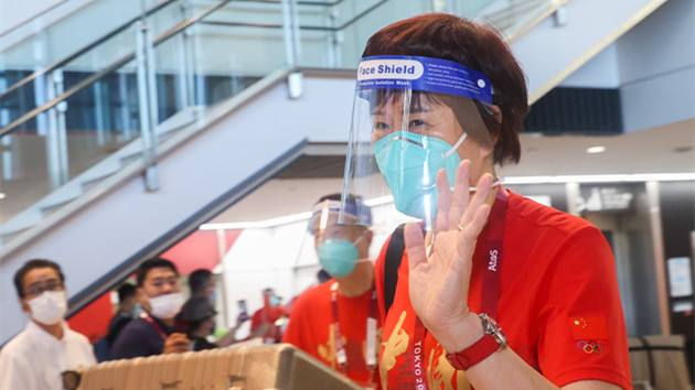 女排抵日首訓   郎平：我們是來衝冠軍的