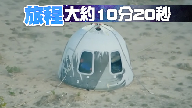 貝佐斯完成太空之旅 稱不是金錢遊戲而是為後人搭橋