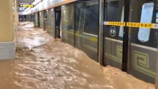 鄭州地鐵5號線獲救者自述「死裏逃生」