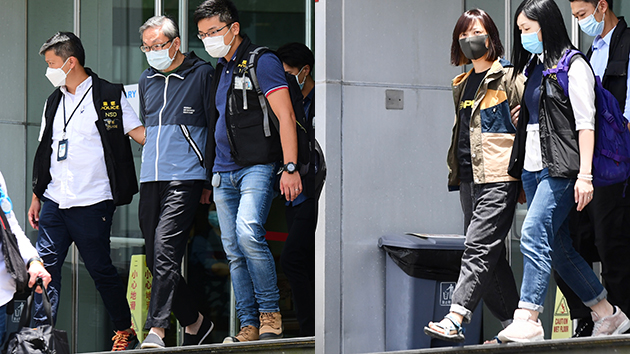 警撤銷前《蘋果》副社長陳沛敏及主筆「盧峯」保釋