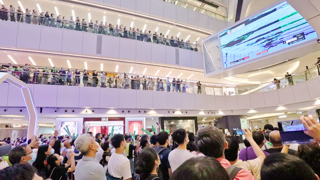 民建聯等多個政團祝賀何詩蓓再奪銀牌