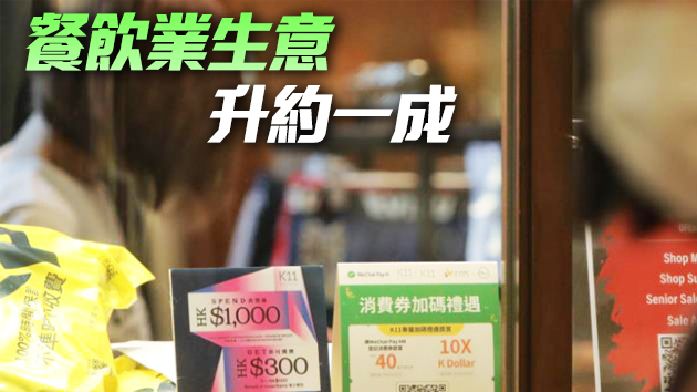 消費券發放首日最旺零售 有店舖生意倍增