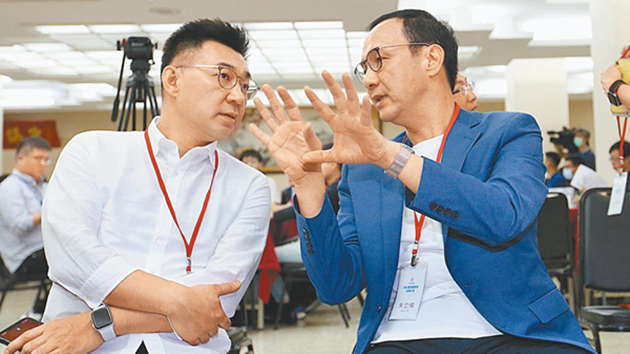 江啟臣回應朱立倫參選國民黨主席：正面看待黨內良性競爭