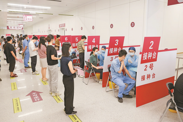 香港大學深圳醫院：8月3日起  12-17歲港澳台僑學生可線上預約新冠疫苗接種
