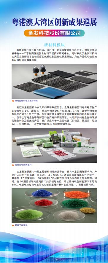 金發科技股份有限公司：新材料板塊