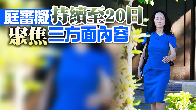 孟晚舟案展開首次引渡判決之前最後一輪庭審