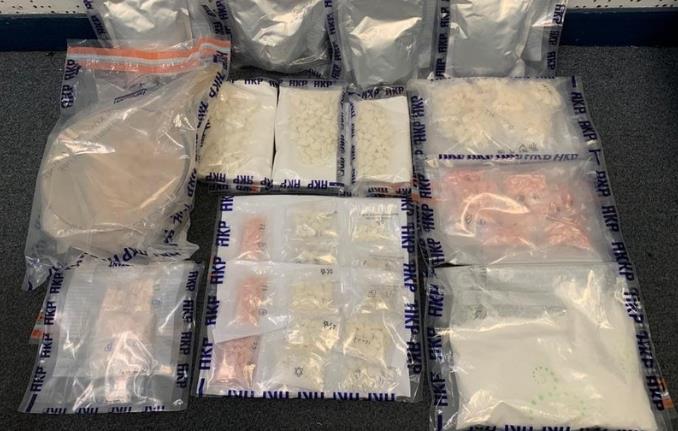 警方元朗拘2販毒兄弟 檢獲市值約670萬元毒品