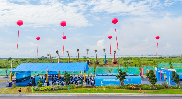 投資超百億  東莞濱海灣15個重大項目集中開工