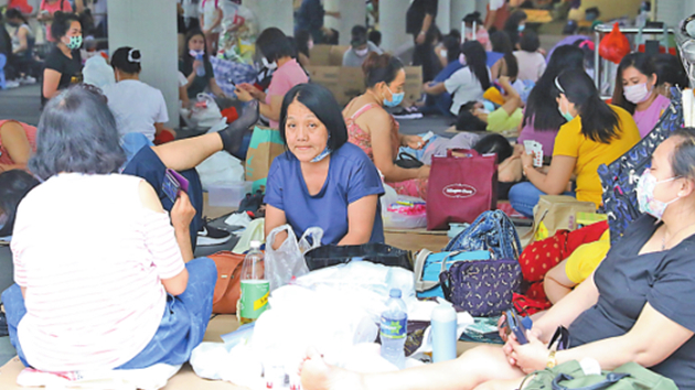 已接種外傭來港鬆綁   須持互認針紙 抵埗強檢21天  