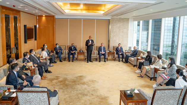 酒店業選委會候選人拜訪粵港澳酒店總經理協會