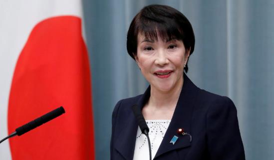 日本前總務大臣高市早苗今正式宣布參選自民黨總裁