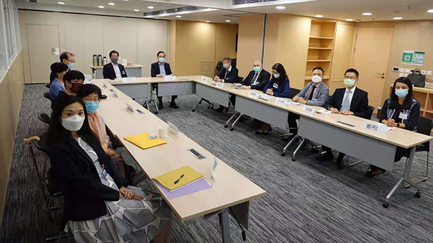 多名法律界候選人與金融糾紛調解中心負責人座談