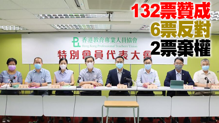 教協召開特別會員代表大會 以近9成半贊成票通過解散議案