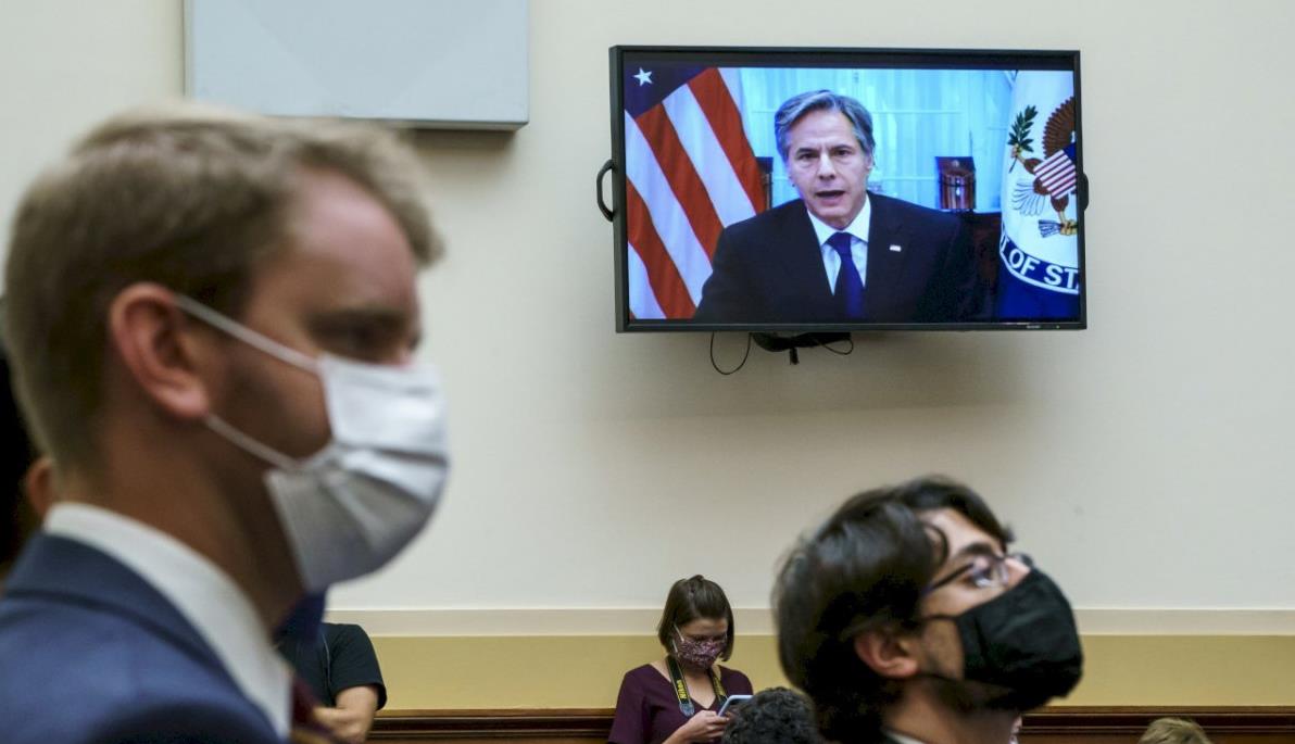 布林肯聲稱會履行對台「承諾」 中方堅決反對美方插手台灣問題