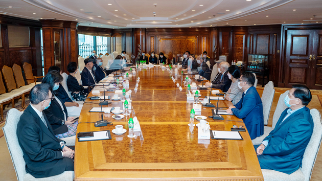 酒店業選委會候選人拜訪香港酒店業主聯會及信和集團