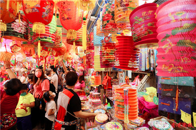 圖集 | 元朗大橋街市「燈籠街」喜迎中秋