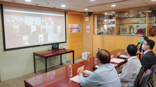 吳秋北陳曼琪等5名港區人代選委與內地港人代表座談