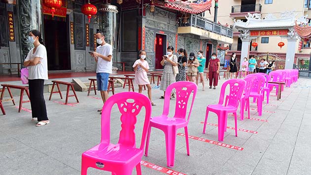 福建莆田累計報告確診病例158例