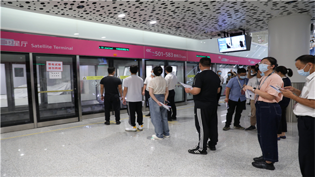 深圳機場衛星廳舉行啟用前首次綜合演練