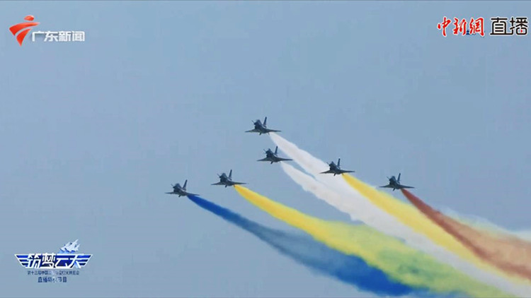 有片｜2021珠海航展：殲-20、教-10上演藍天盛宴