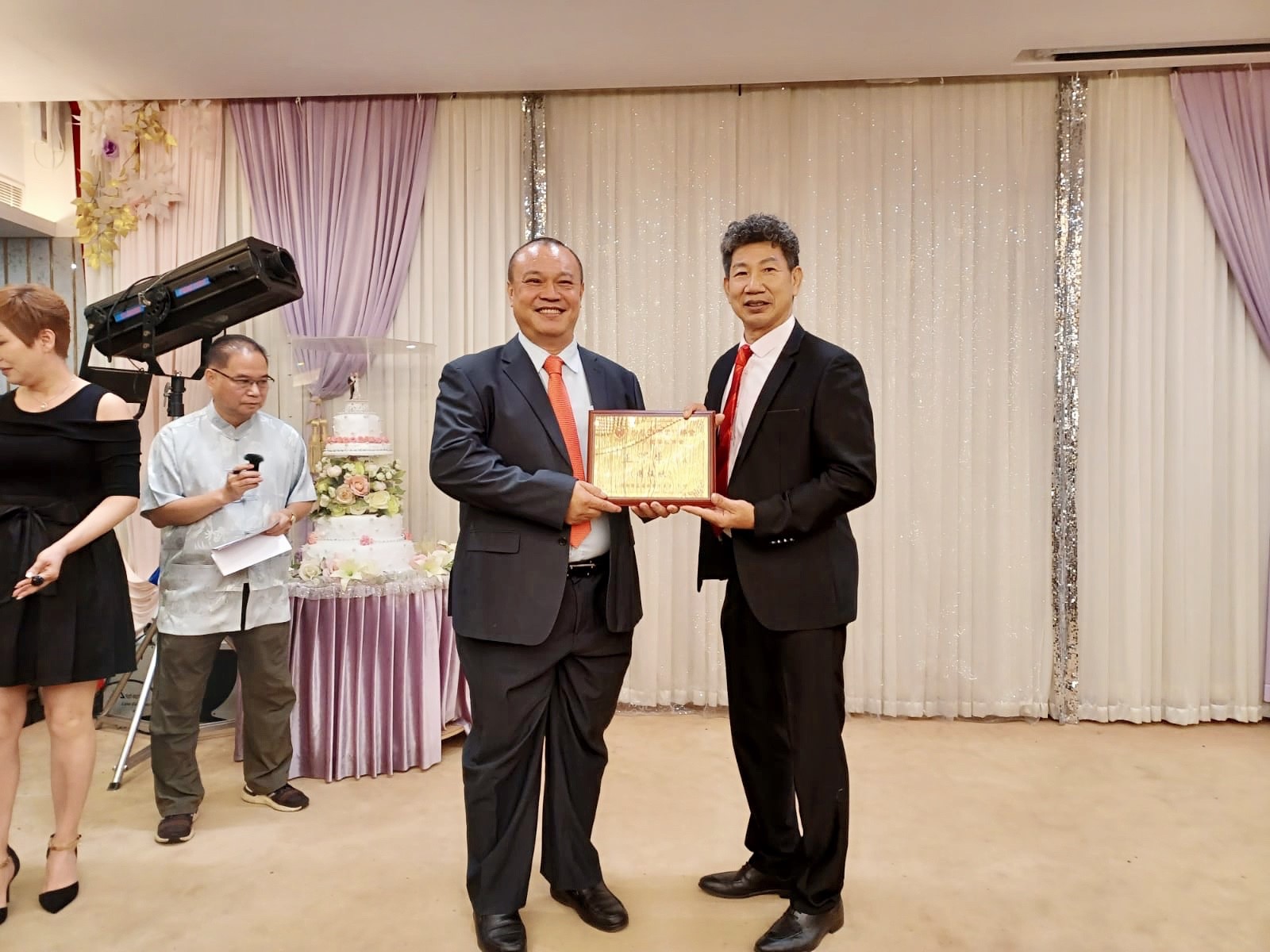 粉嶺潮僑盂蘭勝會新屆董事會就職