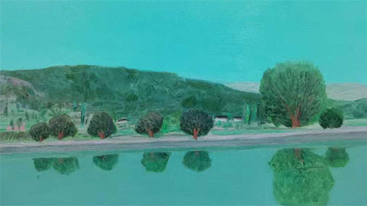 「船票——沈小虞繪畫作品展」深美開幕