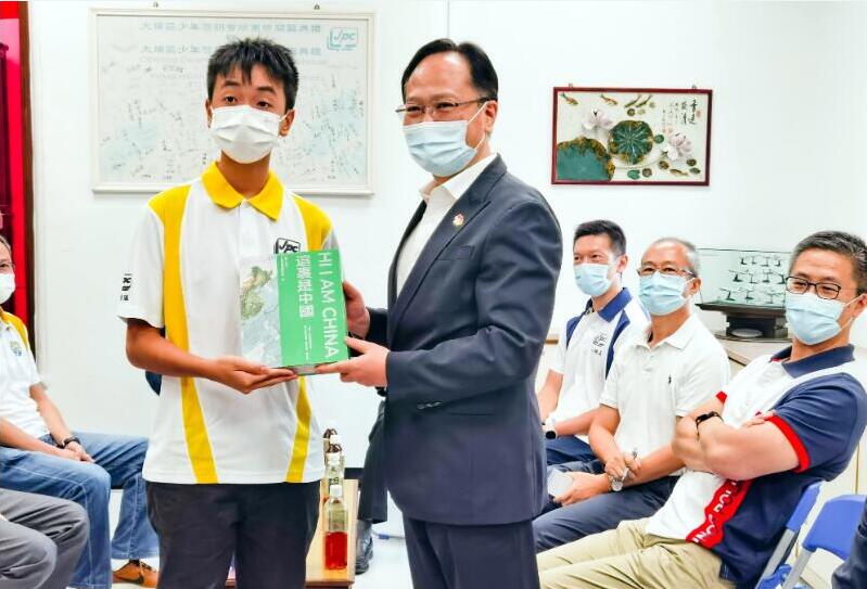 中聯辦副主任陳冬到大埔少年警訊座談交流 積極回應學員們6項需求