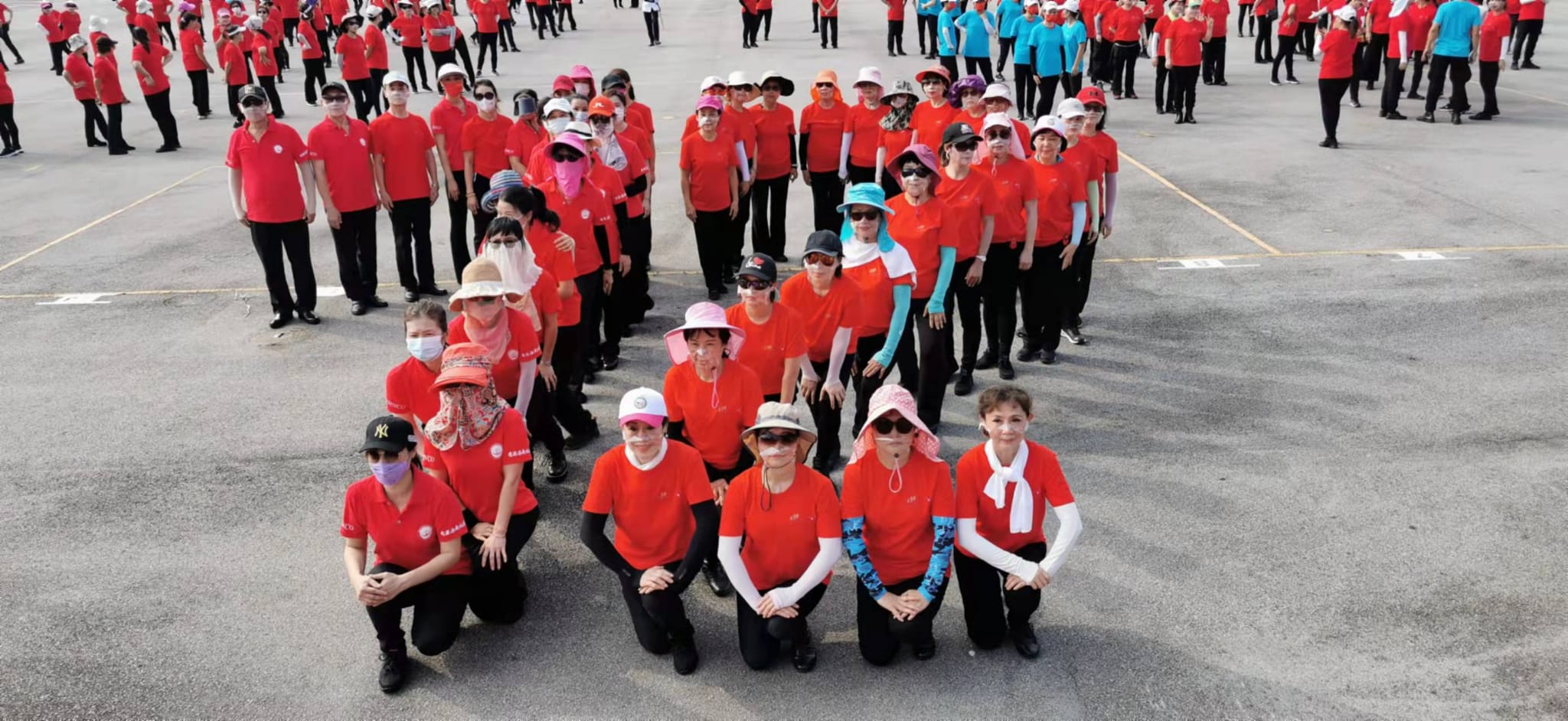 排舞運動總會展演賀國慶