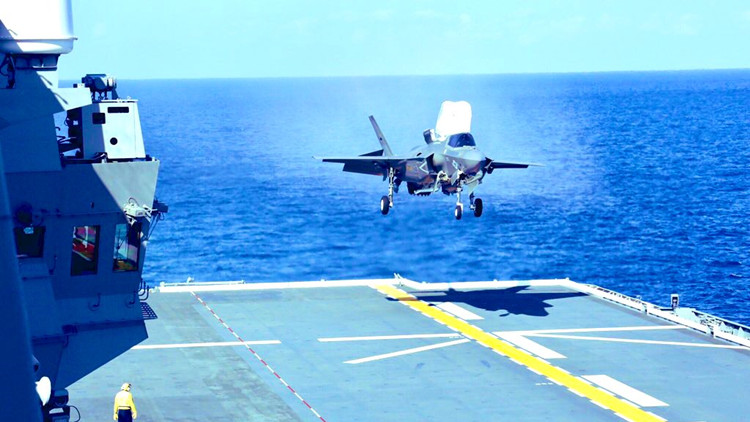 日本「準航母」首測起降F-35B  飛機來自美國海軍陸戰隊