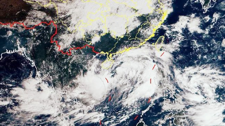 颱風「獅子山」將登陸海南島 內地大部地區迎降溫