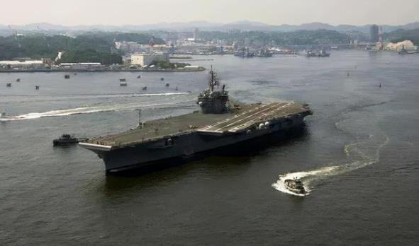 美國海軍兩艘退役航母僅售兩美分