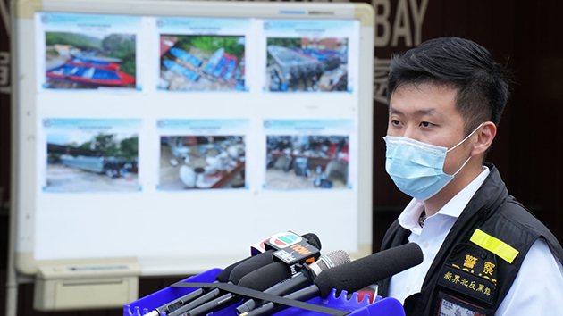 警破八鄉快艇建造工場 拘3男檢700萬元快艇